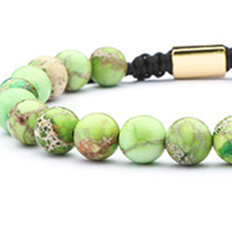 2:Tr-051 Green Regal Stone Bracelet