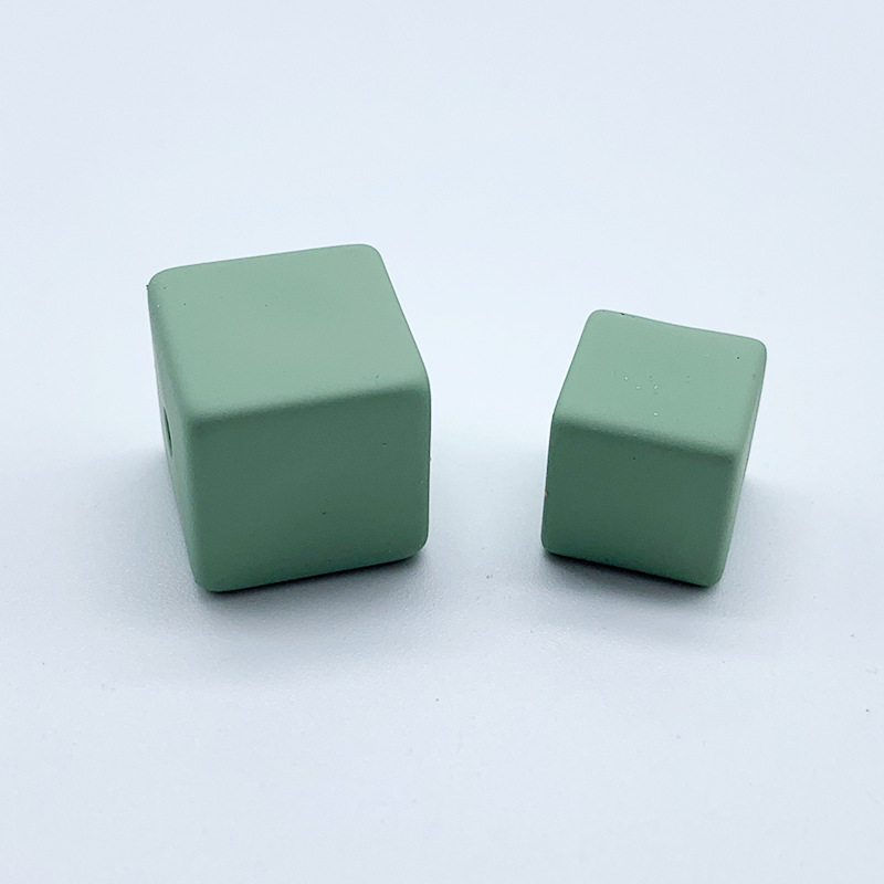 Gray-green 11mm small square