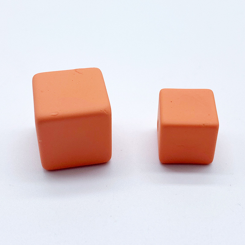 Bright orange 11mm small square