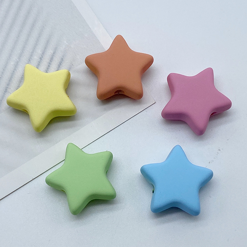 Five-pointed star mixed color