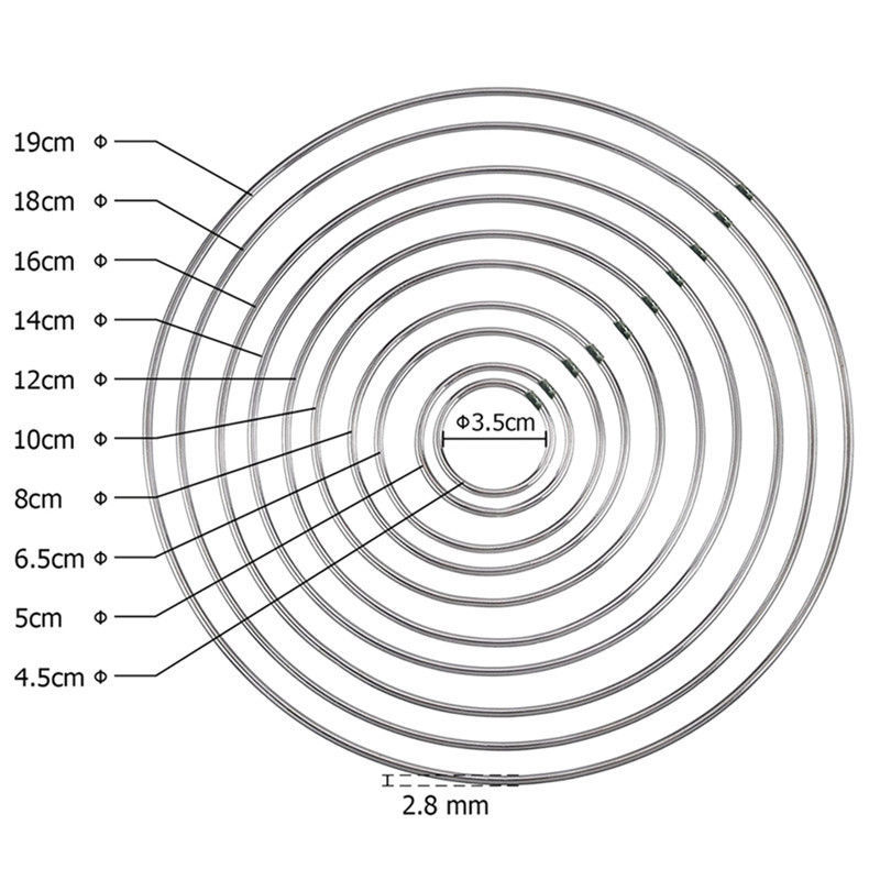 3:Outer Diameter 23mm (2mm thick)