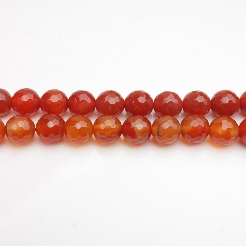 Red Agate Ball beads