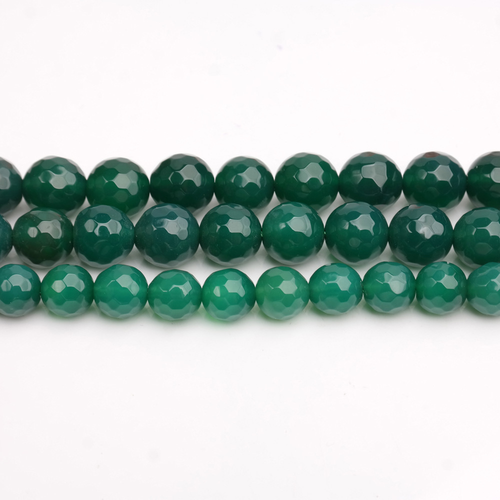 8:Green Agate Ball beads