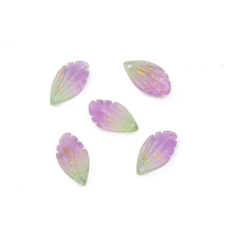 Green and purple gold foil 1018 mm 10 pack