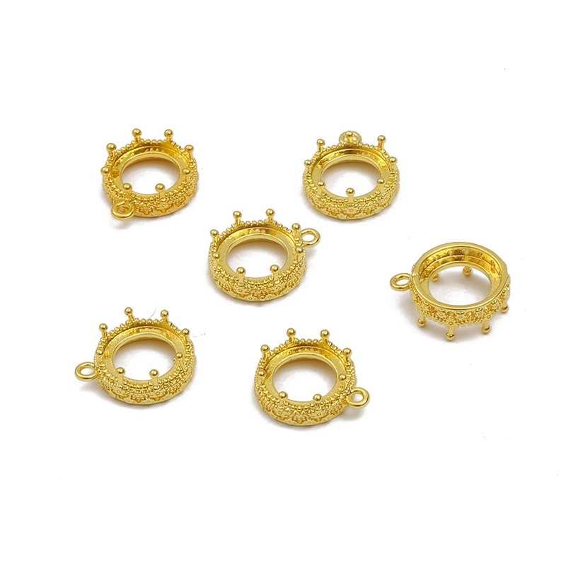 14mm electroplated colour retention gold, inner di