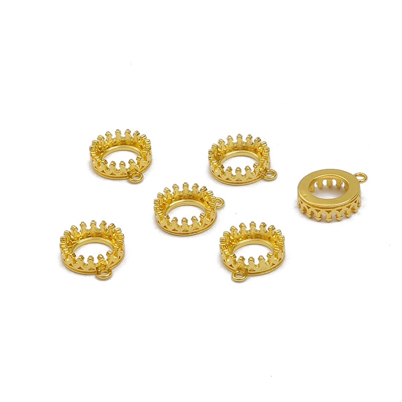 12mm electroplated colour retention gold, inner di