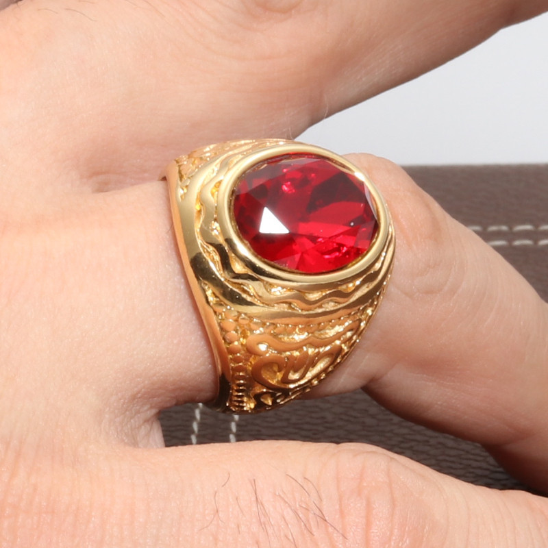Golden Ruby Ring Ring Number 12