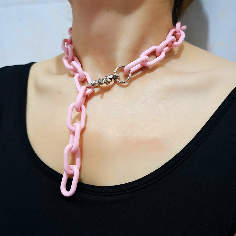 Pink. Necklace