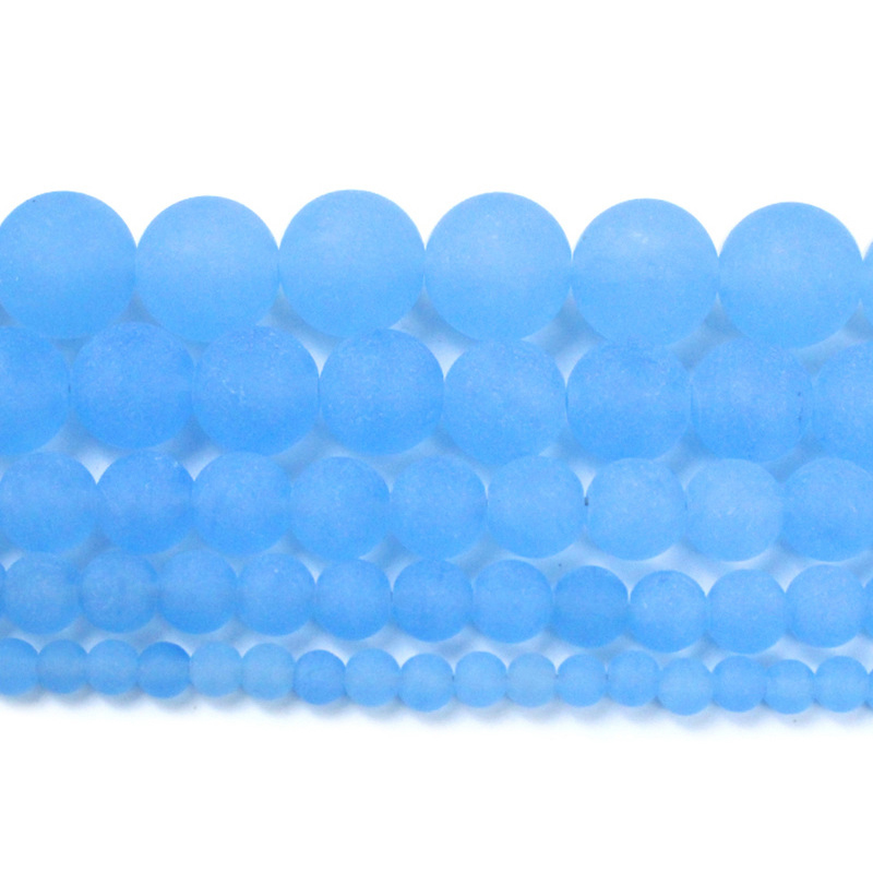 light blue,4mm（About 90 PC/Strand）