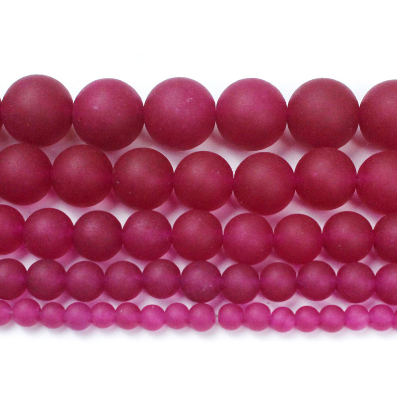 deep rose,10mm（About 38 PC/Strand）