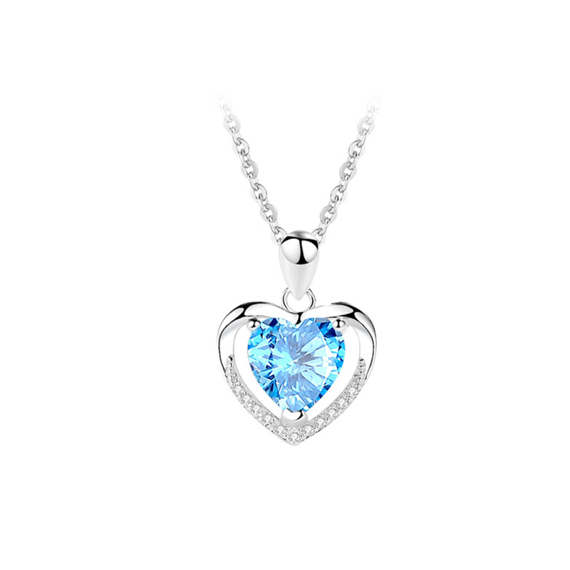 Blue Diamond (excluding chain)925 silver