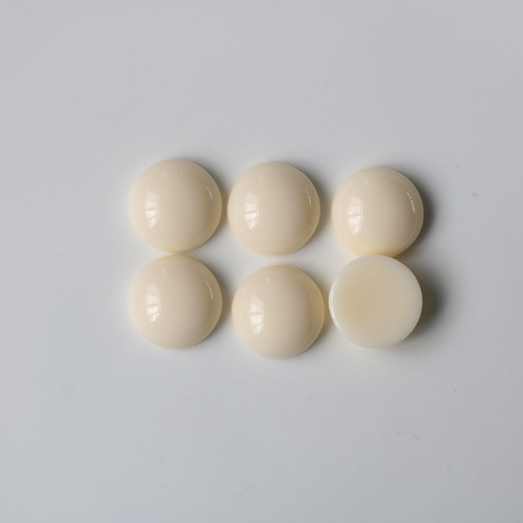 milky white