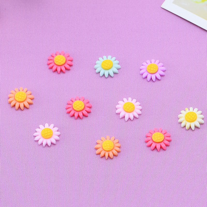 1:Fig. 1 resin flower mixed color 14MM
