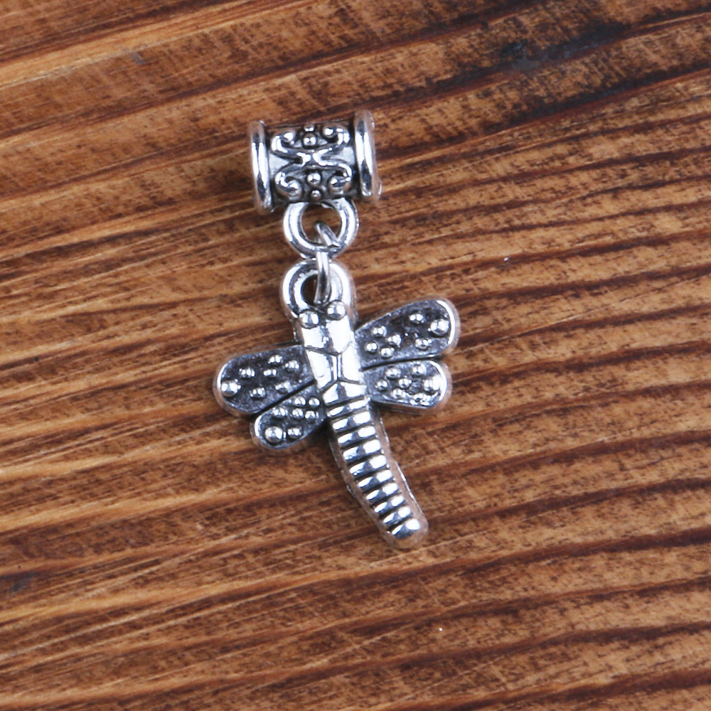 Dragonfly pendant with ring