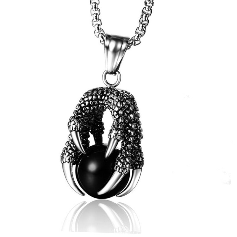 6:Black pendant  60CM necklace