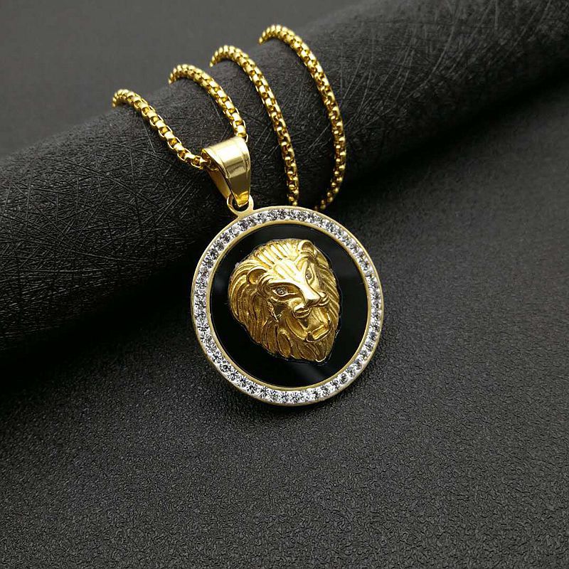 Golden clay single pendant
