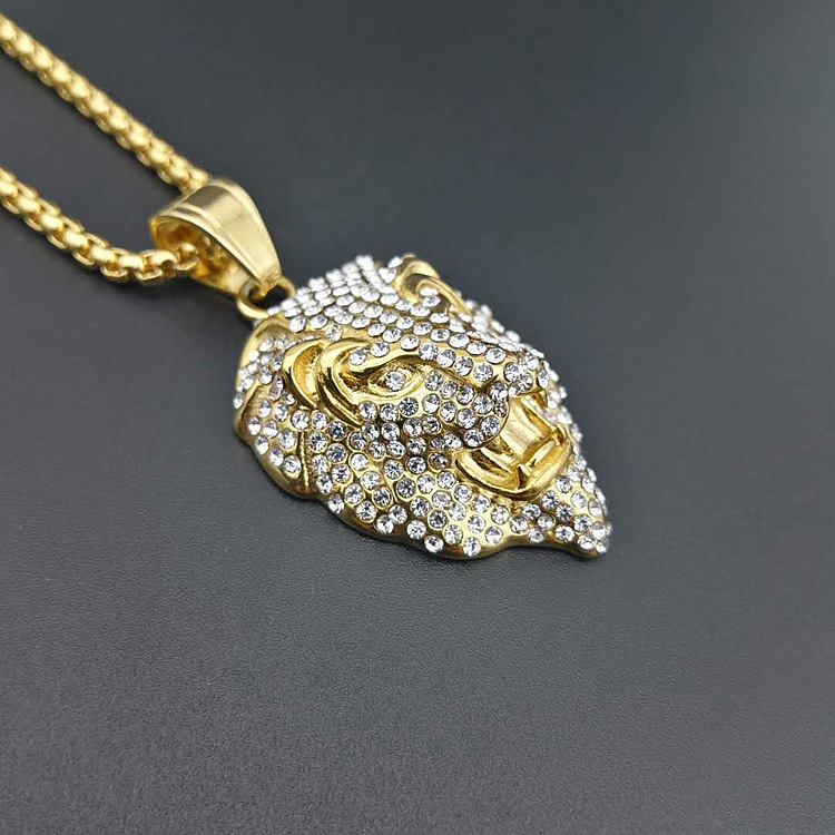 Golden full diamond [no chain]