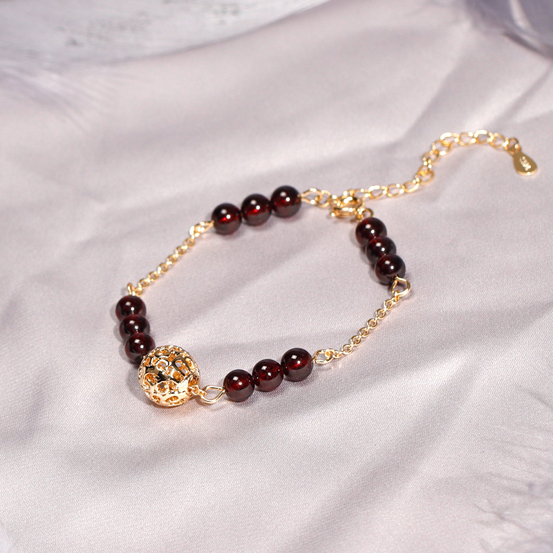 2:Garnet bracelet