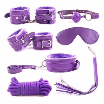 Seven-piece suit [purple] 5m rope