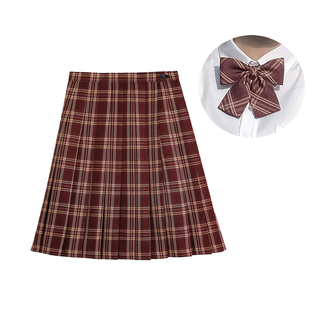 C skirt bow tie