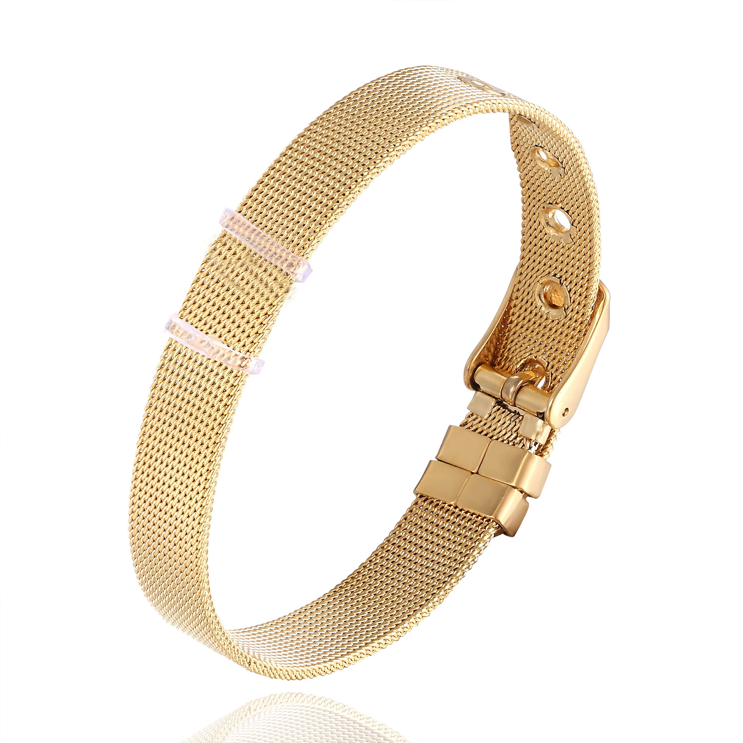 Gold watch band