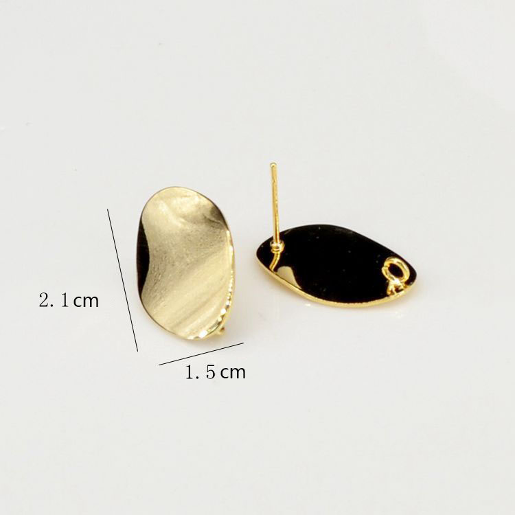 real gold plated,15x21mm