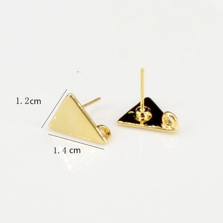 real gold plated,14x12mm