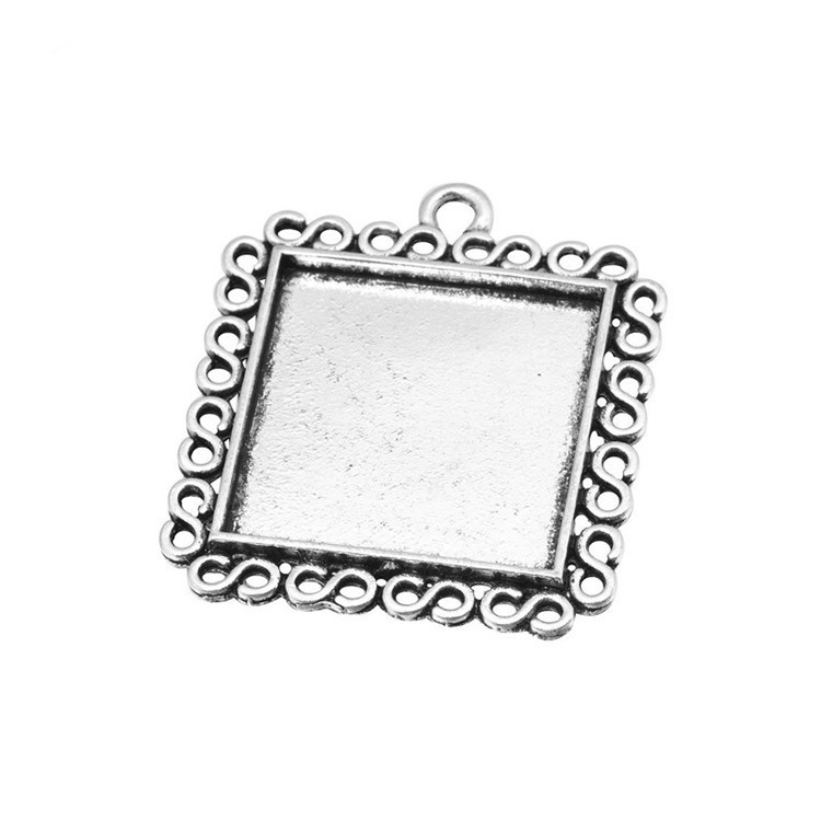 2:antique silver color plated