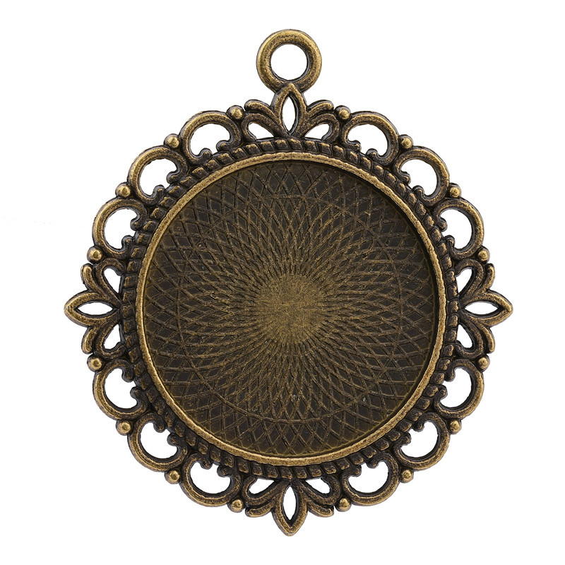 3:antique brass color plated