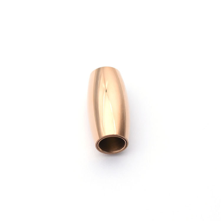 smooth rose gold color 4mm