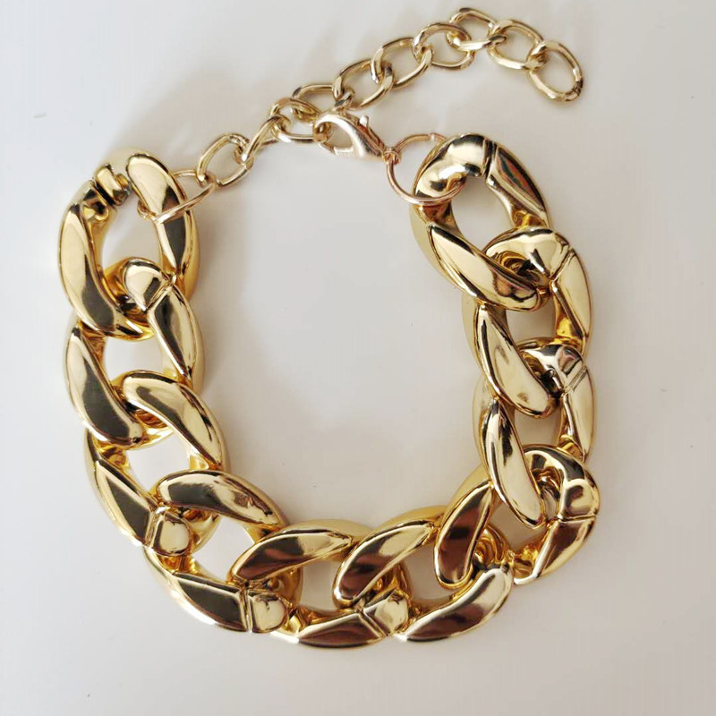 gold bracelet 18cm