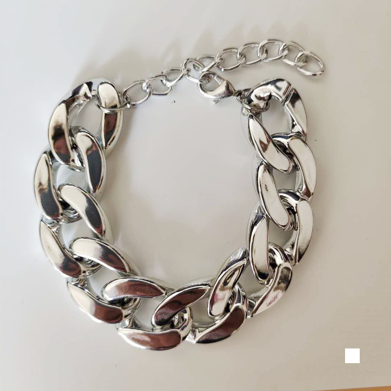 silver bracelet 18cm