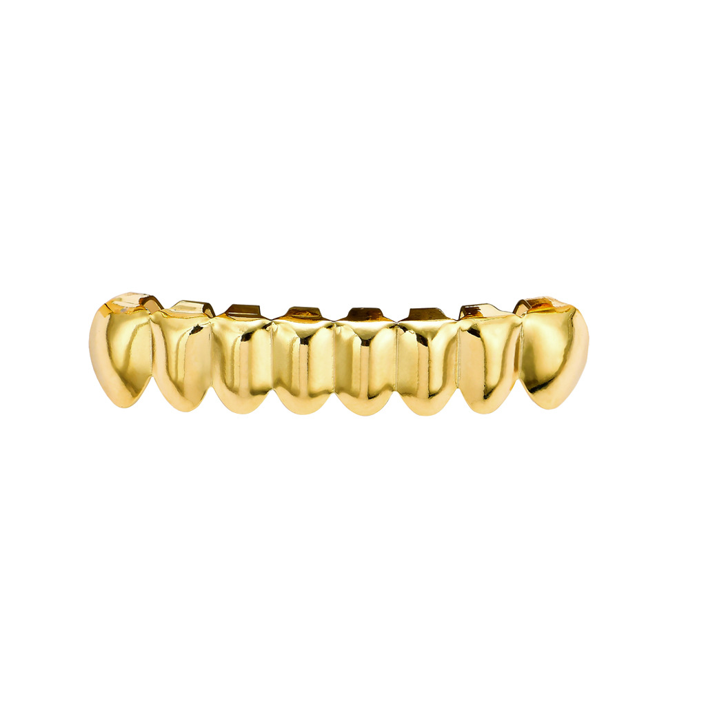 gold color plated（bottom tooth）