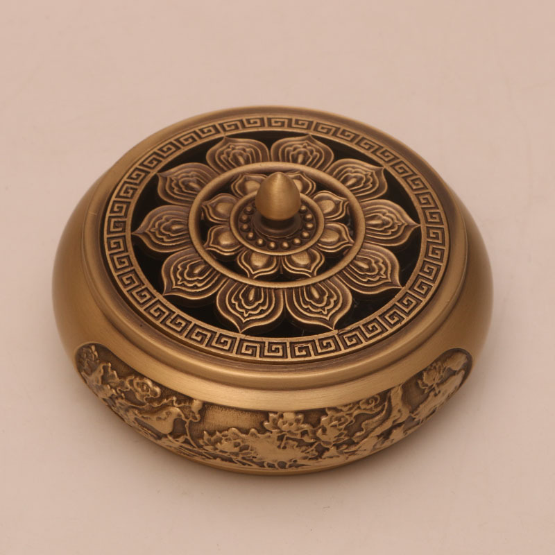 Lotus carved Kwan - yin