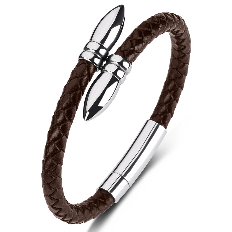 Brown leather inner ring 165mm