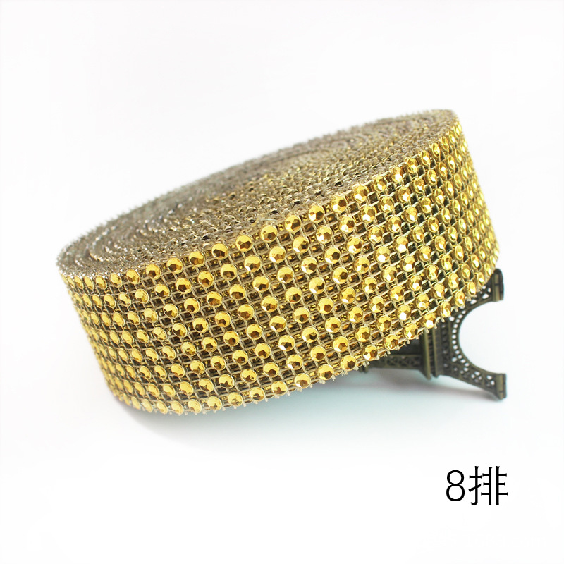 Gold 8 rows: 4cm