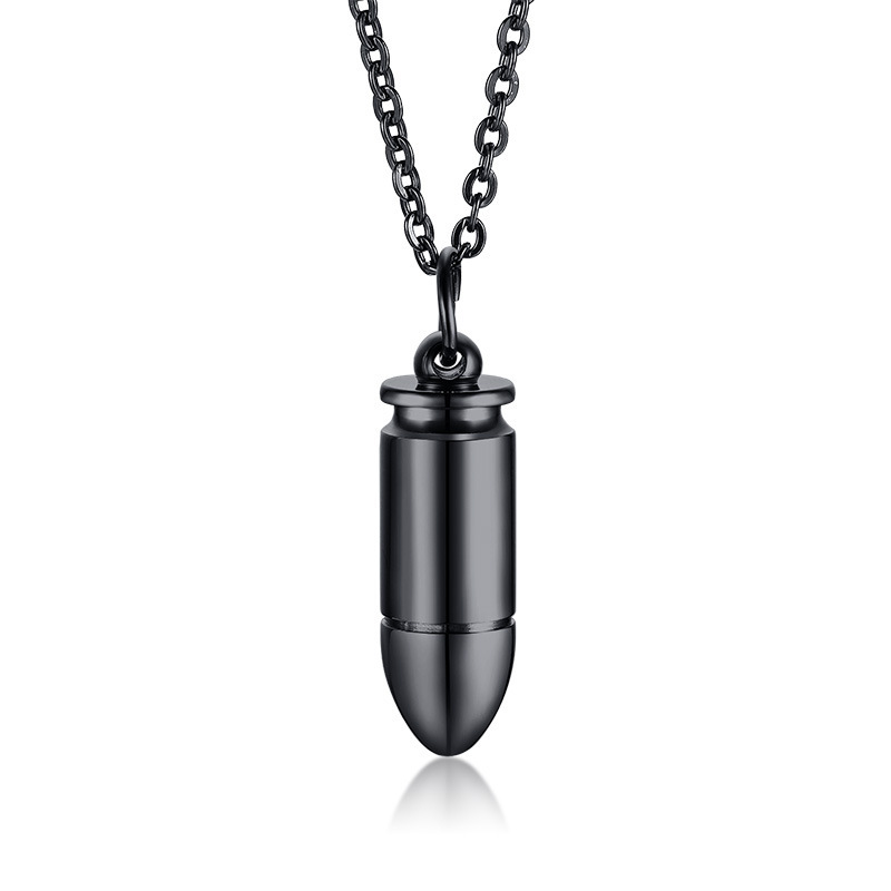 Black pendant (including chain)
