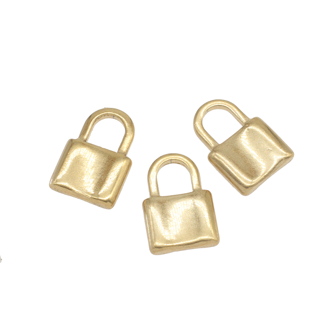 gold color plated , 8x13x3mm, hold:35mm