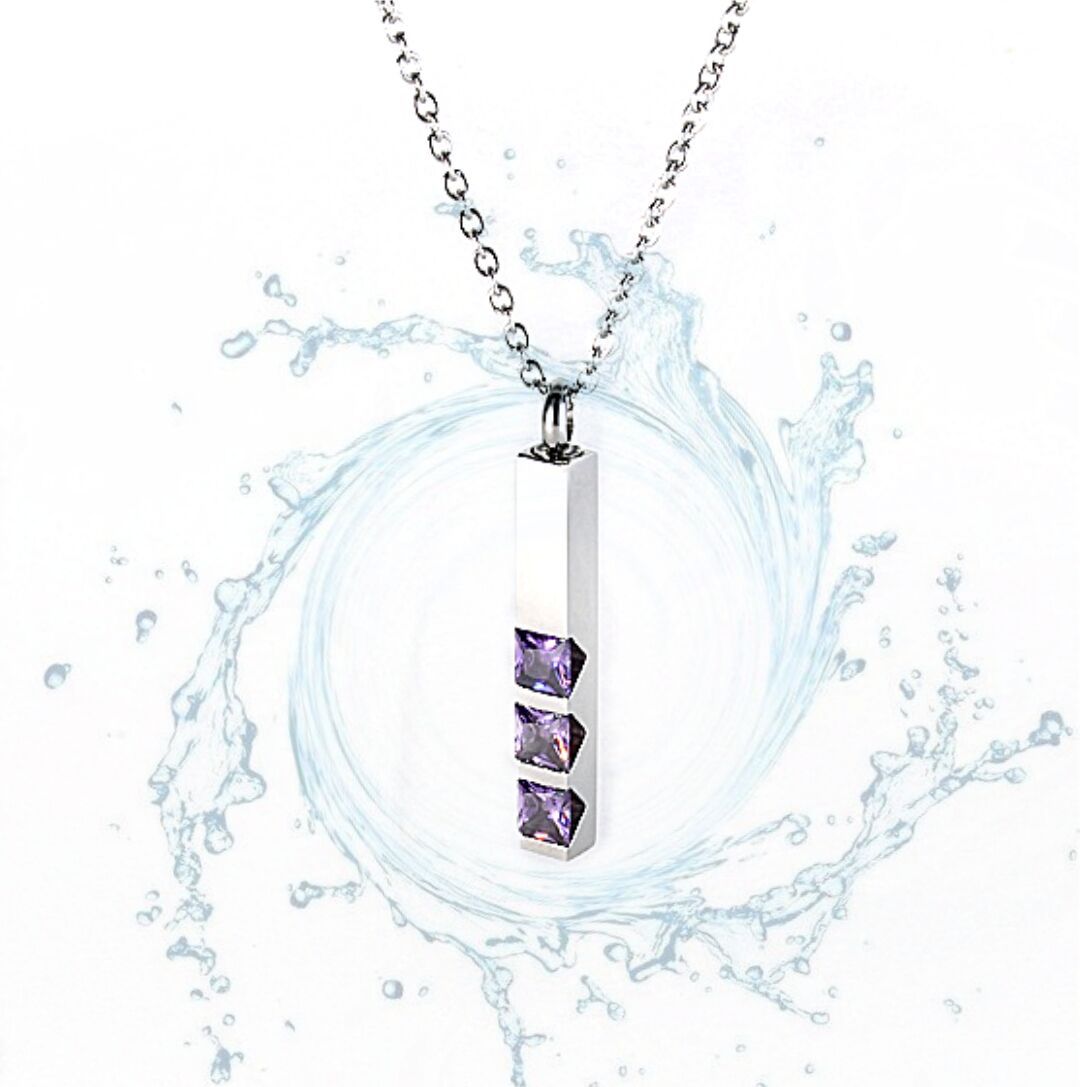 Purple separate pendant