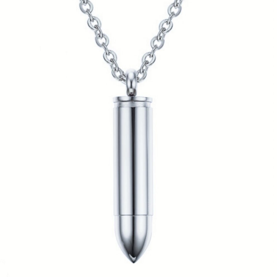 Steel single pendant without chain