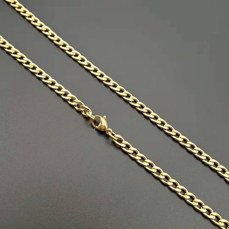 2:Golden chain 4.4X61cm
