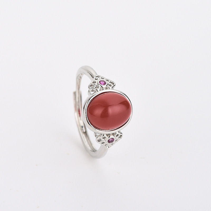 8x10mm ring (including carnelian) with adjustable