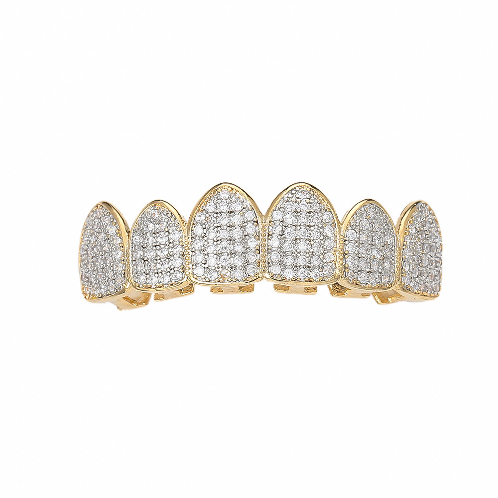 Gold: Upper teeth