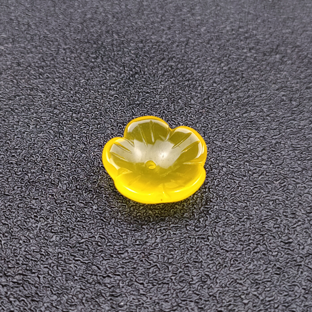 yellow agate 16mm