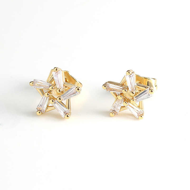 Five-pointed star golden pair