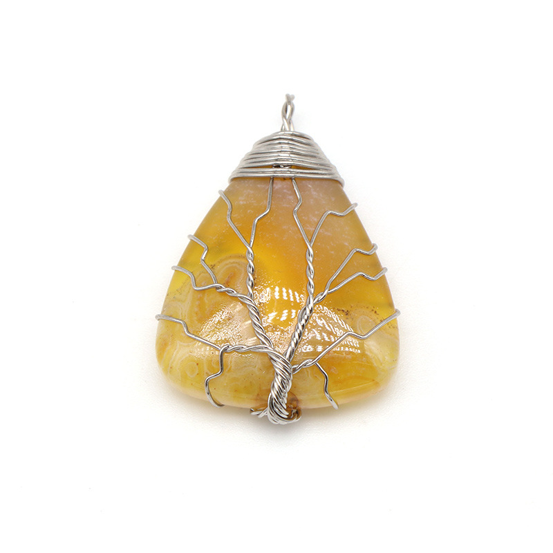 5:Yellow striped agate