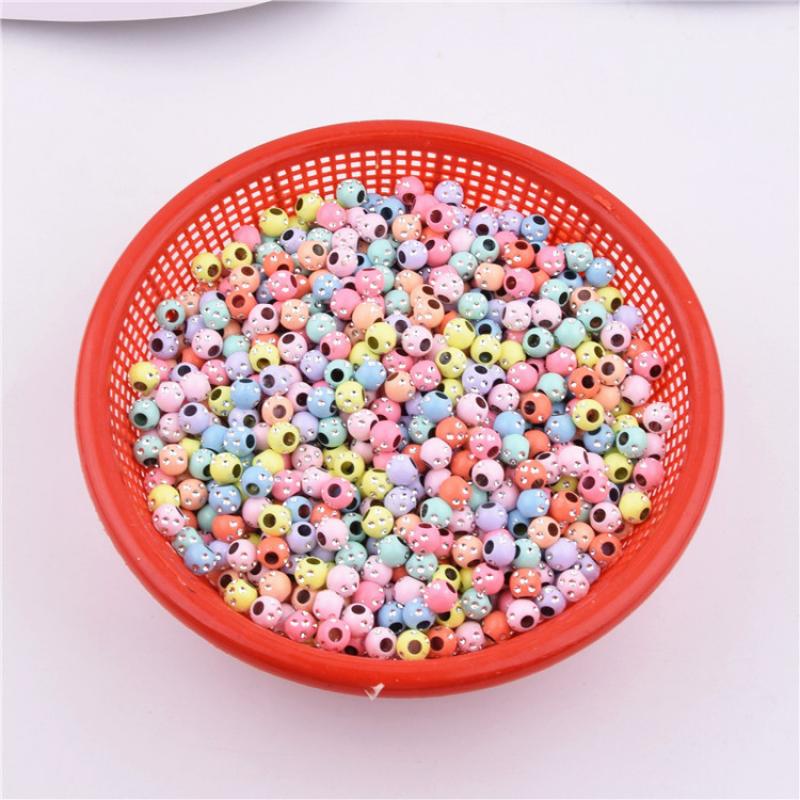 Jelly style beads 500g （about 1640 pcs）