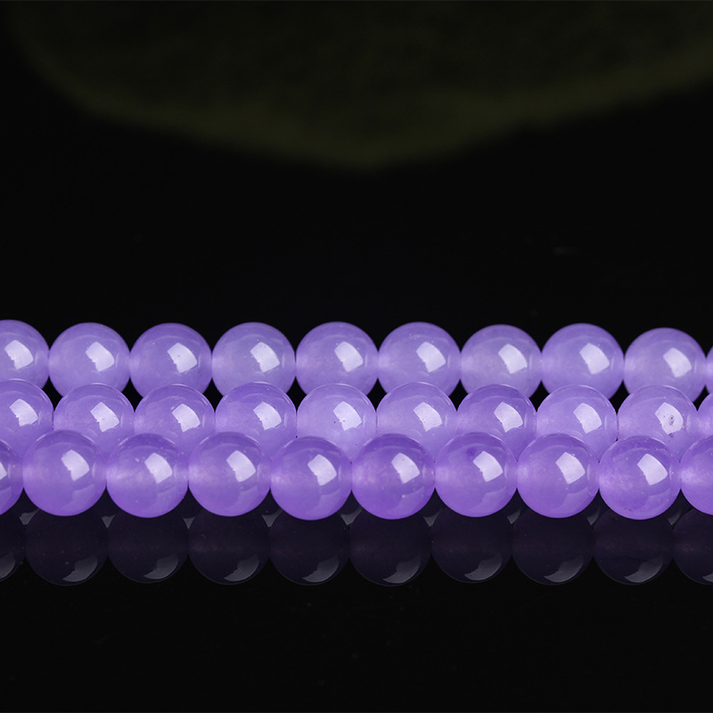 violet,4mm,96PCS/Strands