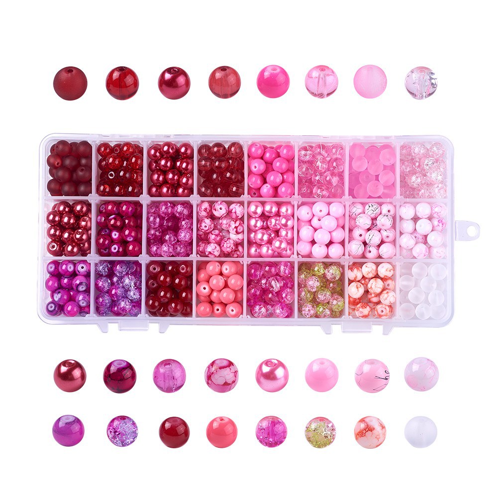 24 - color gradient pink -- about 648~720 / box