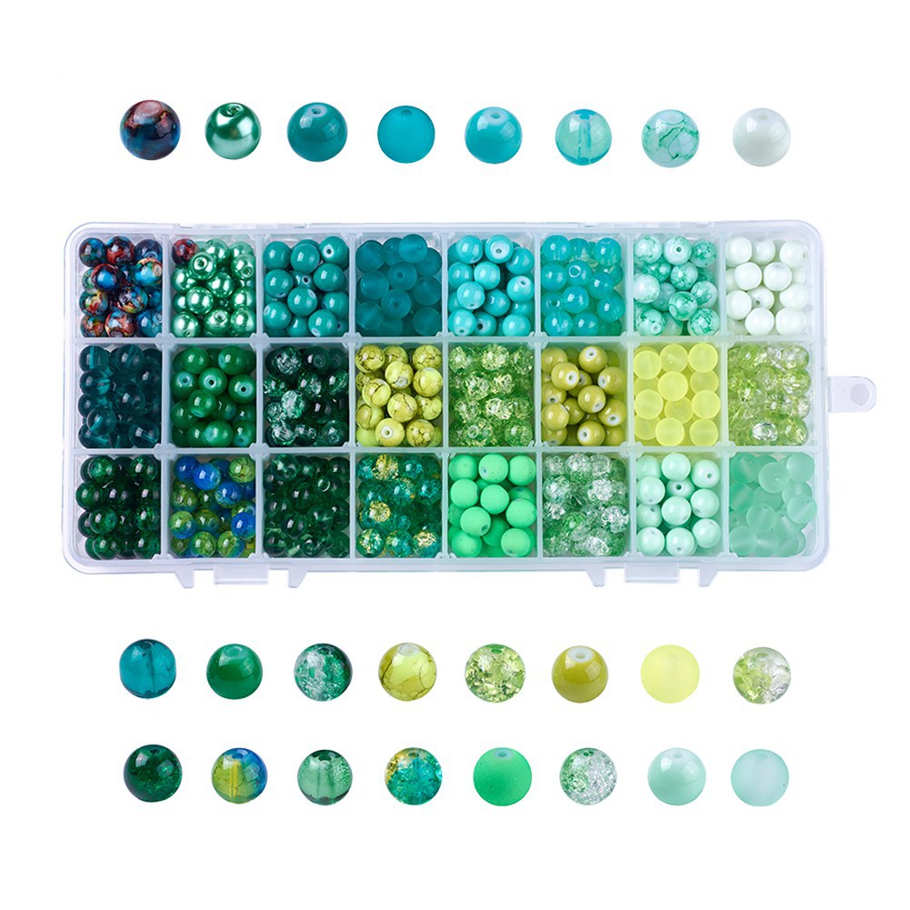 24 - color gradient green -- about 648~720 / box